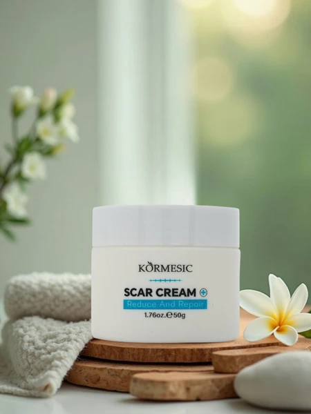 Scar cream helps skin regeneration