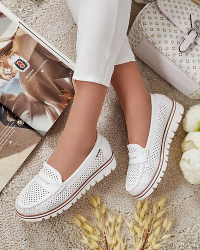 Royalfashion Openwork women's moccasins Leteller