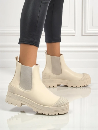 Amber Veil Platform Boots