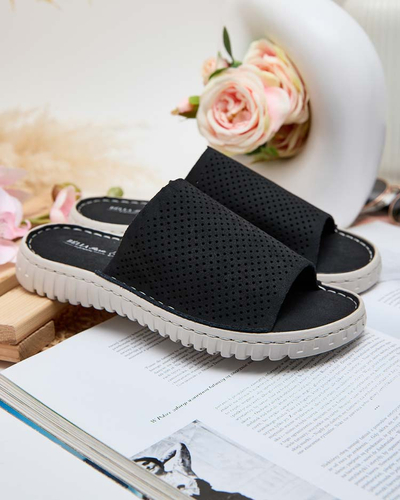 Royalfashion Женские ажурные шлепанцы Ererra