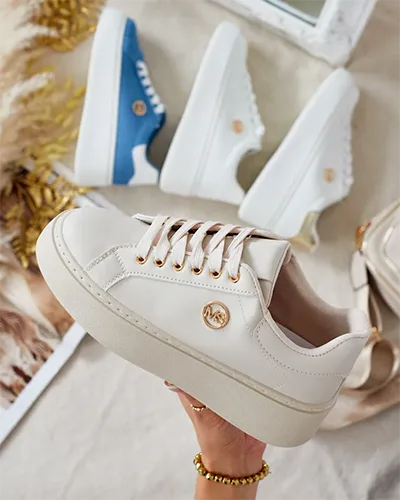 Royalfashion Sieviešu sporta apavi uz platformas Kivensa