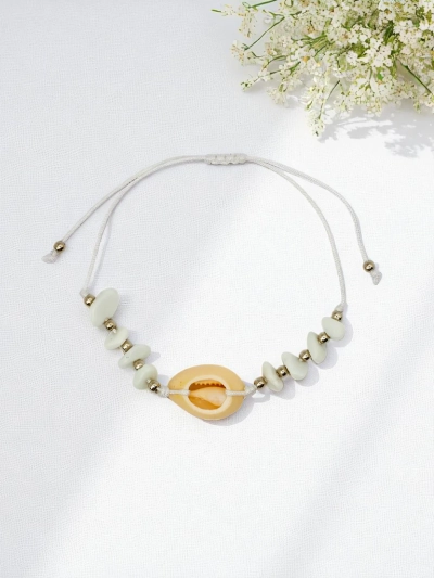 Sieviešu rokassprādze ar gliemežvāku Seaside Charm