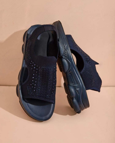 Royalfashion Sieviešu sandales ar Volin virsmu