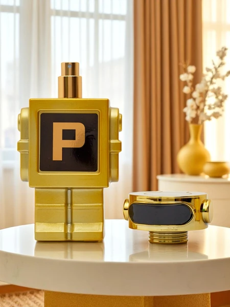 Ujë parfum inspiruar për burra Golden Robot