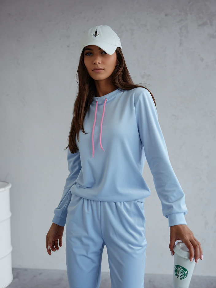 Royalfashion Women's velour-style tracksuit set