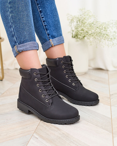 Royalfashion Black women's Karveliea trappers