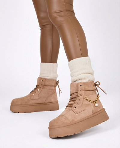 Royalfashion Женские ботинки на шнуровке Woruces