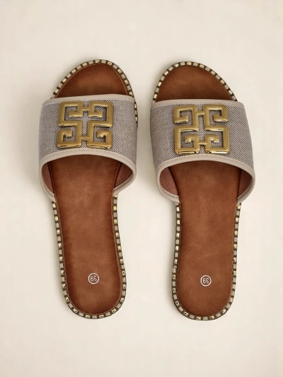 Royalfashion Women’s flat-soled slippers Rorole