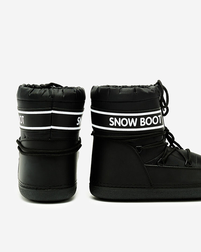 Royalfashion Черные женские сапоги со стелькой Soblesia