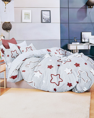 Royalfashion Patterned bedding 160x200 set of 3 PARTS