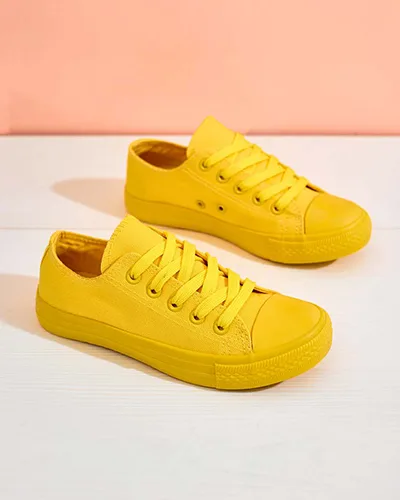 Royalfashion Tirim lace-up children's sneakers