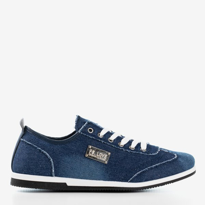 Gastelo Men's Denim Sports Shoes - Footwear