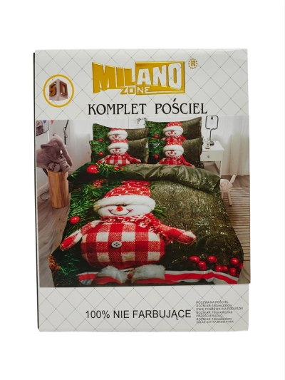 Комплект Постельного Белья Luna Праздничный Сатиновый