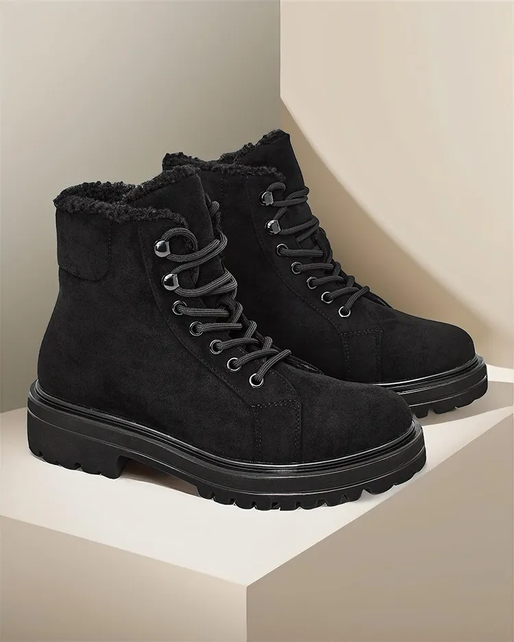 Royalfashion Sieviešu virsnieka zābaki Vesot ar aplikšņu šnirēm