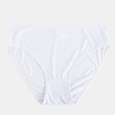 Белые женские трусы PLUS SIZE