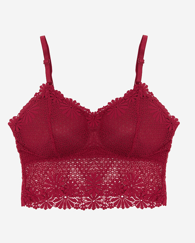 Sieviešu mežģīņu bralette krūšturis - apakšveļa