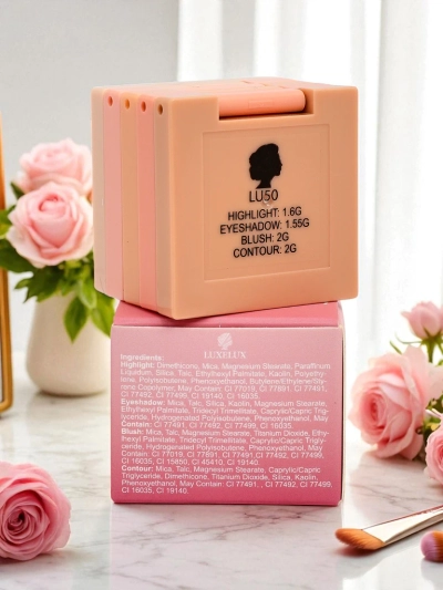 Палетка для макияжа Luxelux Cosmiana матовая 4в1 - Athena Edition 30г