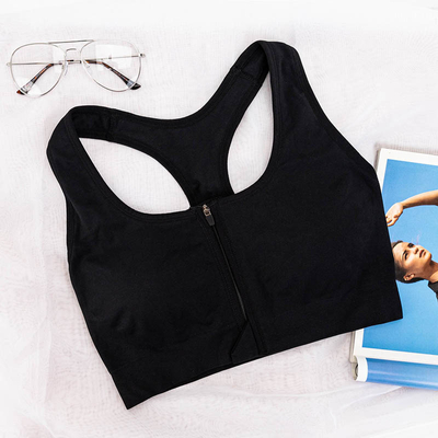 Black expandable sports bra - Underwear