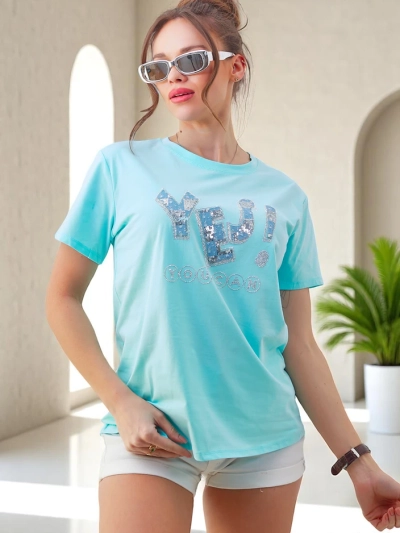 Royalfashion Women's Cotton T-Shirt Yes!