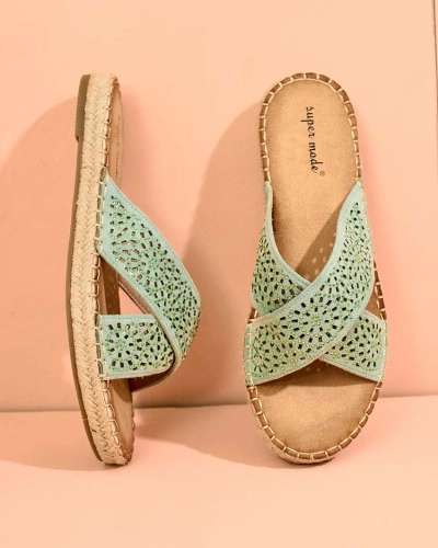 Royalfashion Sieviešu Tivona flip-flops ar plakanu zoli
