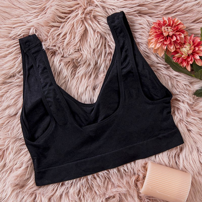 Women's Black Sports Bra - Underwear
