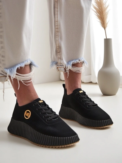 Royalfashion Women's perforated sport sneakers Tobin