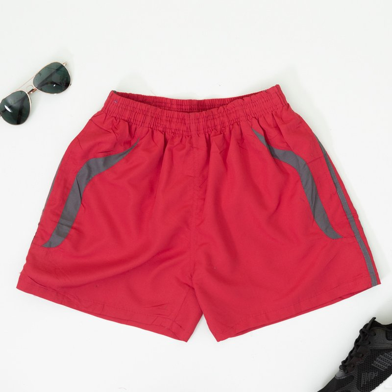 Red men's sports shorts - Clothing