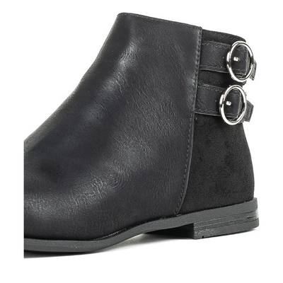 Insulated Jodhpur boots in black Nadette - Footwear