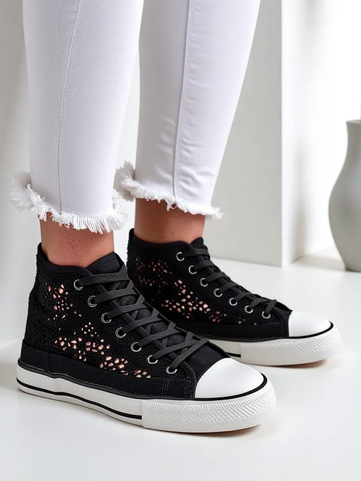 Royalfashion Женские перфорированные кроссовки Limme