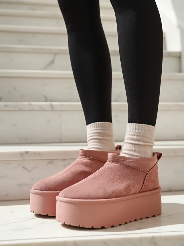 Royalfashion Sieviešu īsie zābaki a'la sniega zābaki Ozozi