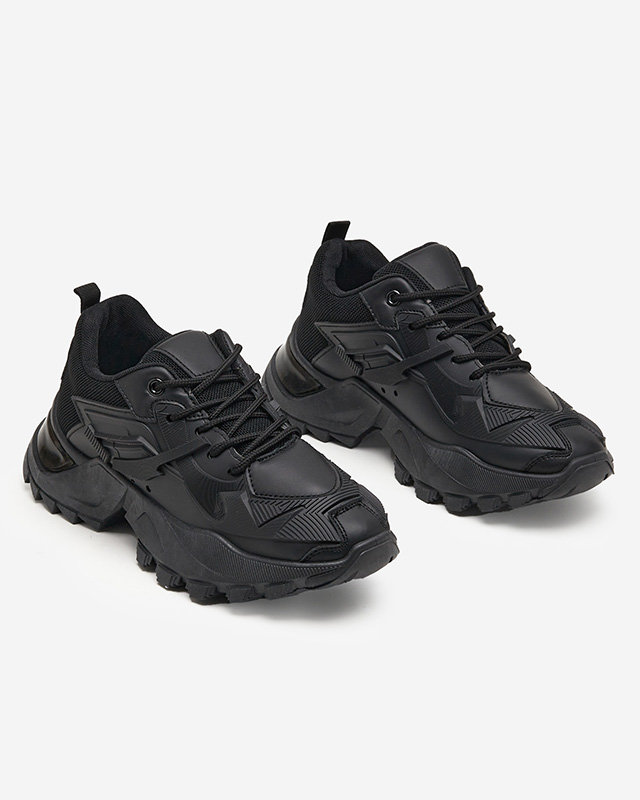 Black sports sneakers for women Bayart - Footwear