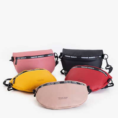 Women's black waist bag - Handbags
