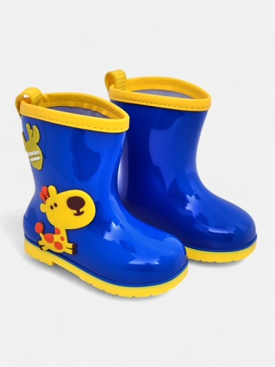 Royalfashion Children's rubber boots with Good Time patches