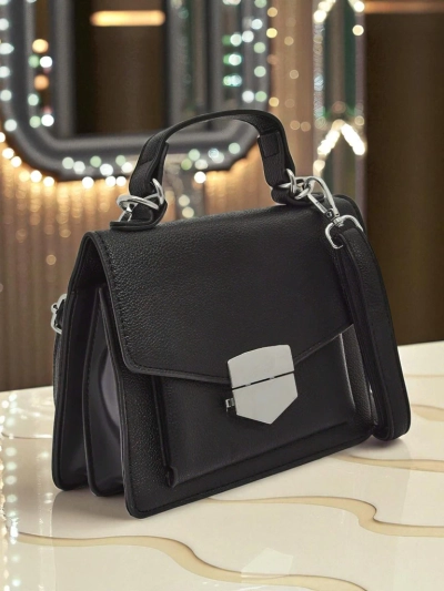 Royalfashion Women's envelope handbag with handle Amalthea Avorio