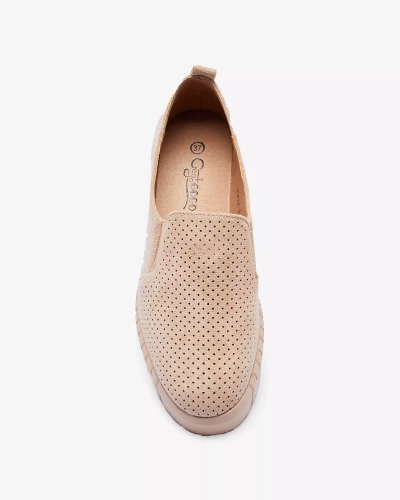 Women's openwork powder slip on sneakers Cegeti - Footwear