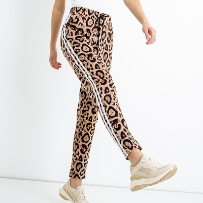 Ladies 'brown panther pants - Clothing