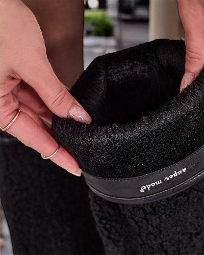 Женские сапоги без шнуровки Royalfashion Cozzue