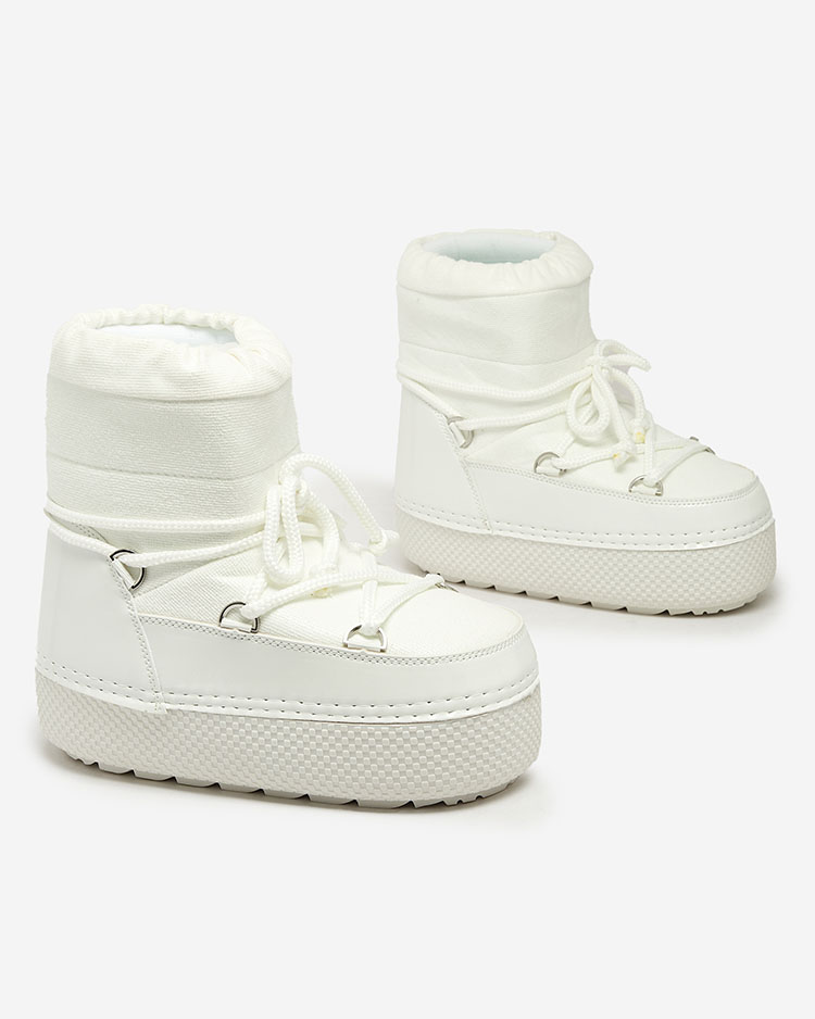 Royalfashion Women's lace-up snow boots Yevnoie