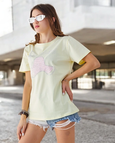 Royalfashion Women's Cotton Blouse with Print