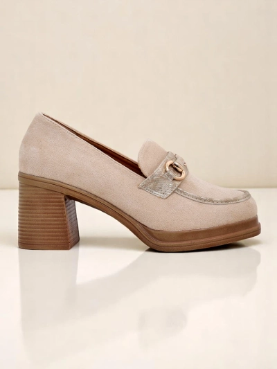 Royalfashion Women’s block-heel loafers Apareus
