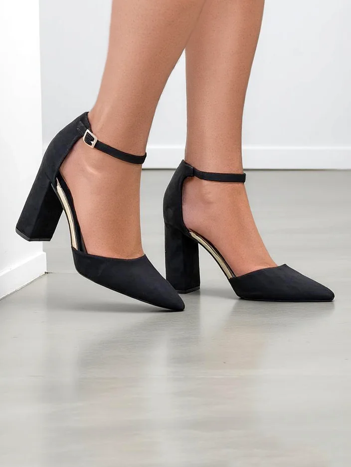 Royalfashion Sieviešu ekosamta papēžkurpes Calde