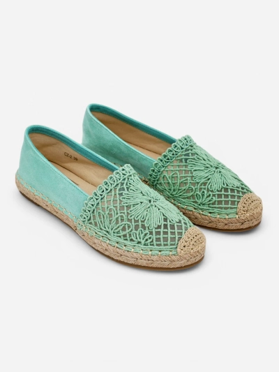 Royalfashion Sieviešu caurspīdīgās espadrilles Verela