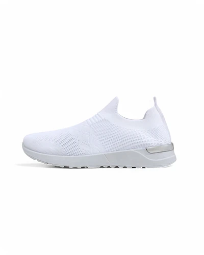 Royalfashion Women's Slip-On Fabric Sports Shoes Satet
