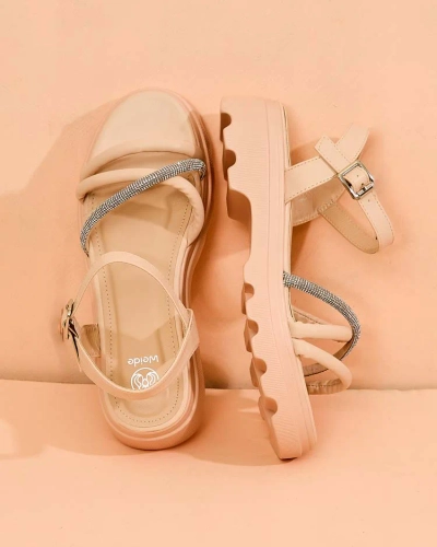 Royalfashion Sieviešu sandales ar cirkoniju Ofavle