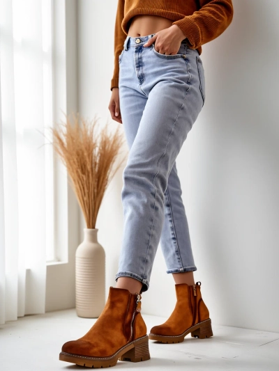 Royalfashion Women's Ankle Boots Fiefo