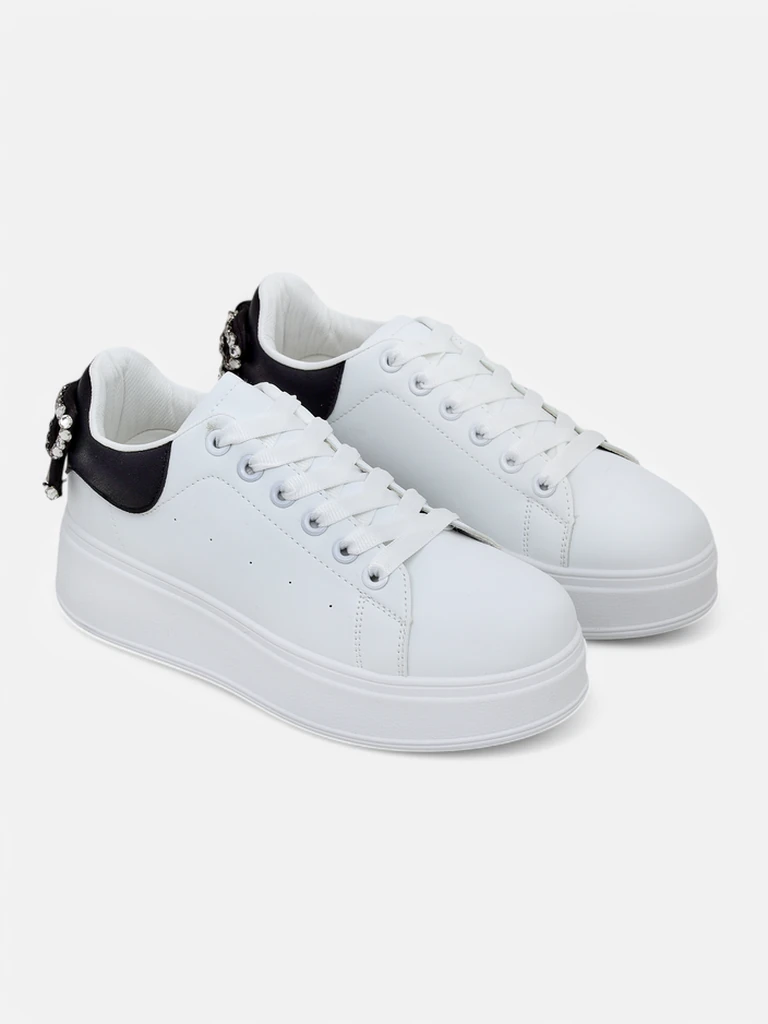 Royalfashion Sieviešu sportiskie platformas sporta apavi ar lentīti