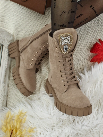 Royalfashion Women's High Suboo Worker Boots