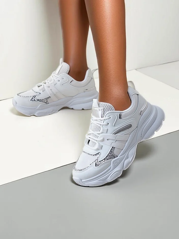 Royalfashion sieviešu sporta kedas uz biezāka zoles Aimo