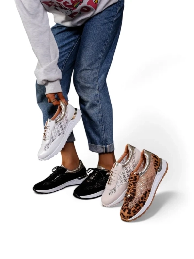 Royalfashion Perforētas sieviešu kedas Ellos