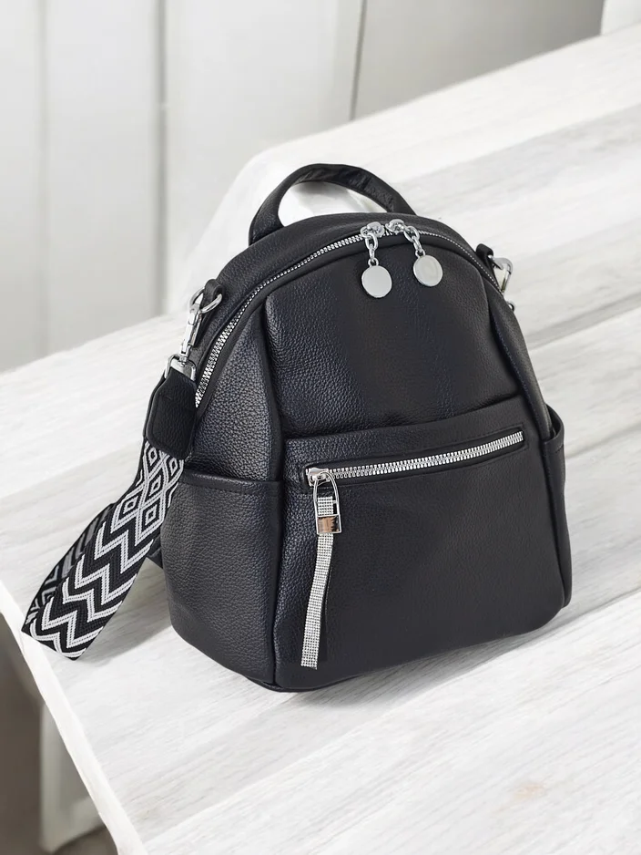 Royalfashion Small women's eco-leather backpack